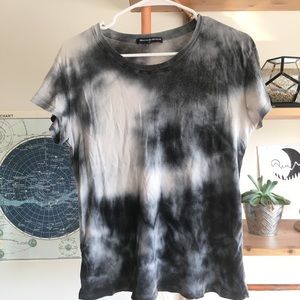 Brandy Melville Washed/Tie Dye short sleeve tee